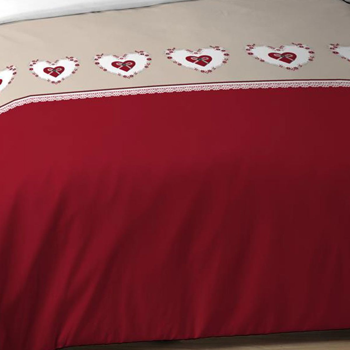 Housse de couette Pauline - Dco de Charme et deux taies