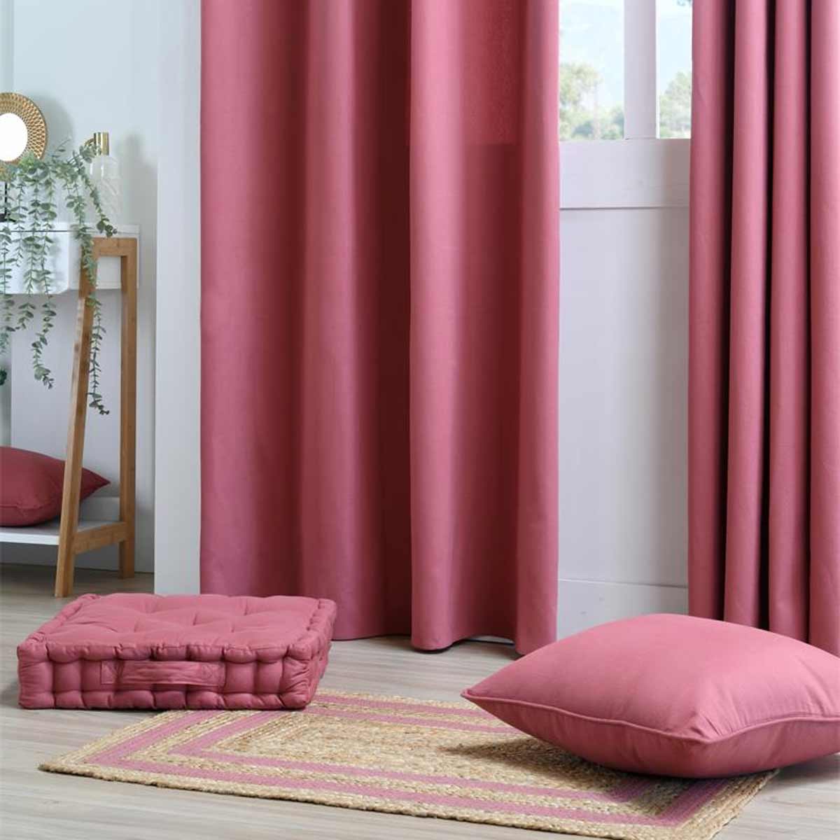 Coussin de Sol Oxford Grenache  40 cm