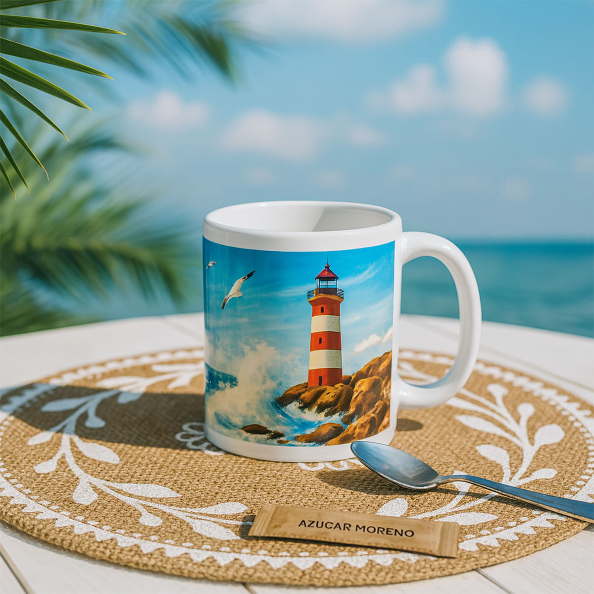Mug en cramique Cte sauvage  350 ml