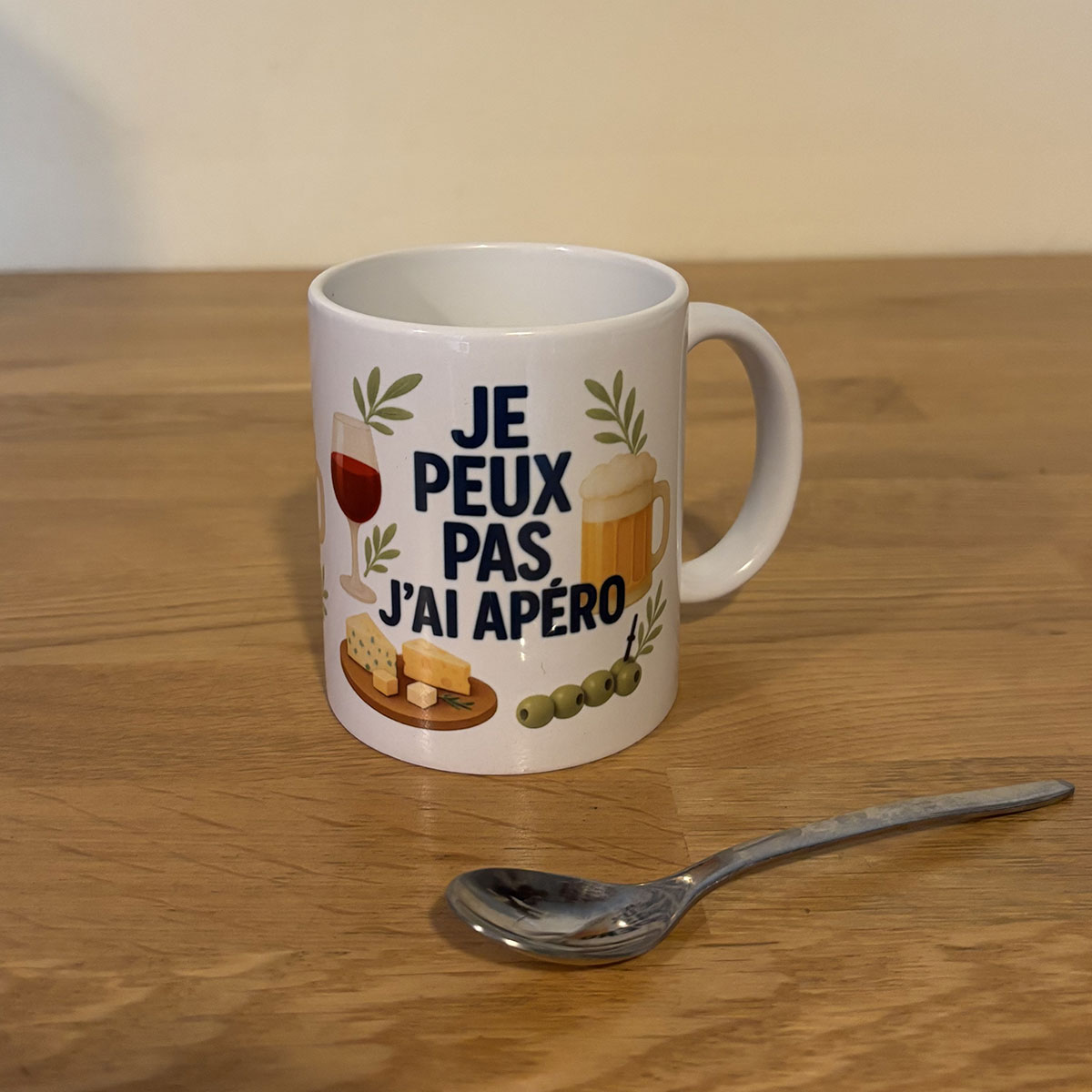 Mug en cramique Je peux pas jai apro  350 ml