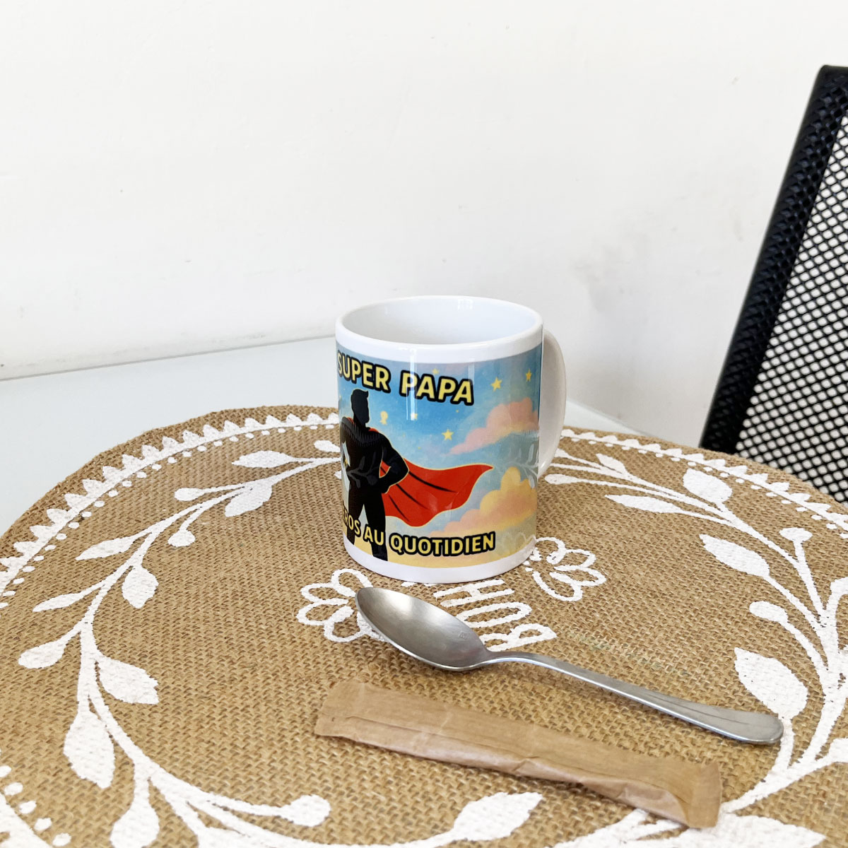 Mug Mon Super Papa, Mon Hros au Quotidien