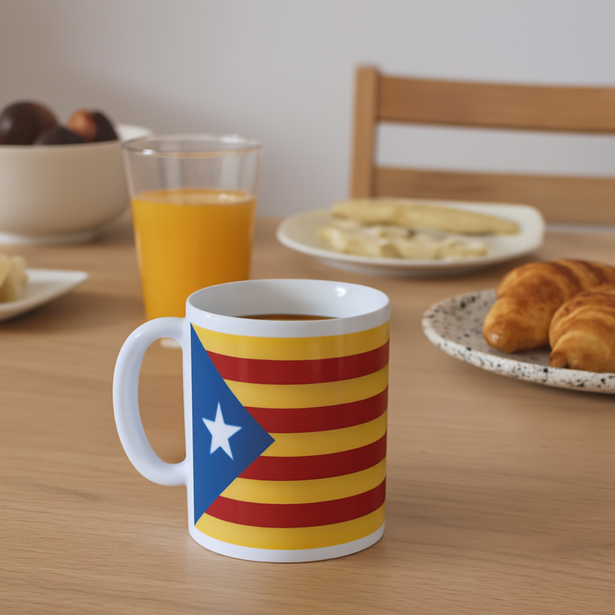 Mug en cramique Drapeau catalan  CBKration