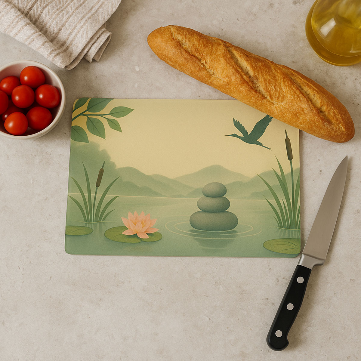 Planche  Dcouper Srnit  Verre Granit