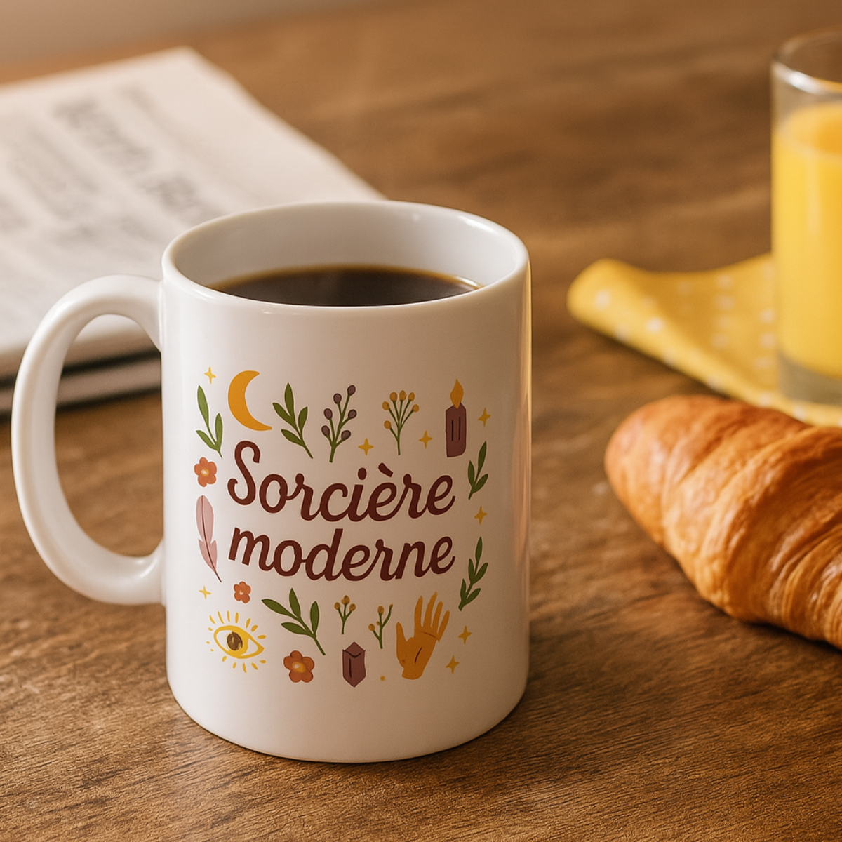 Mug sorcire moderne  350 ml