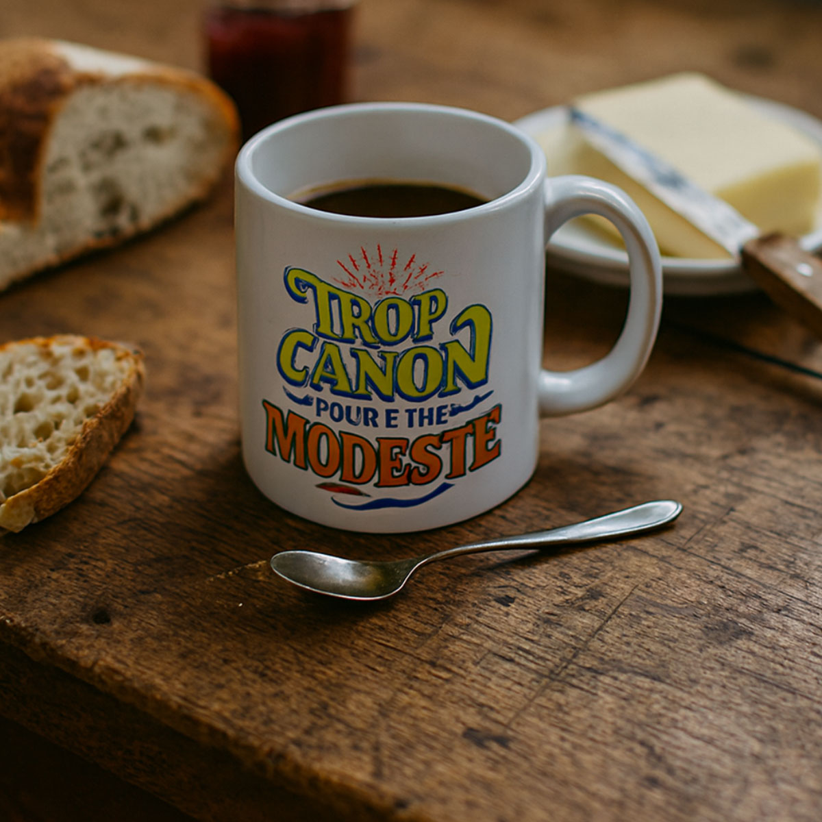 Mug Trop canon pour tre modeste 350 ml