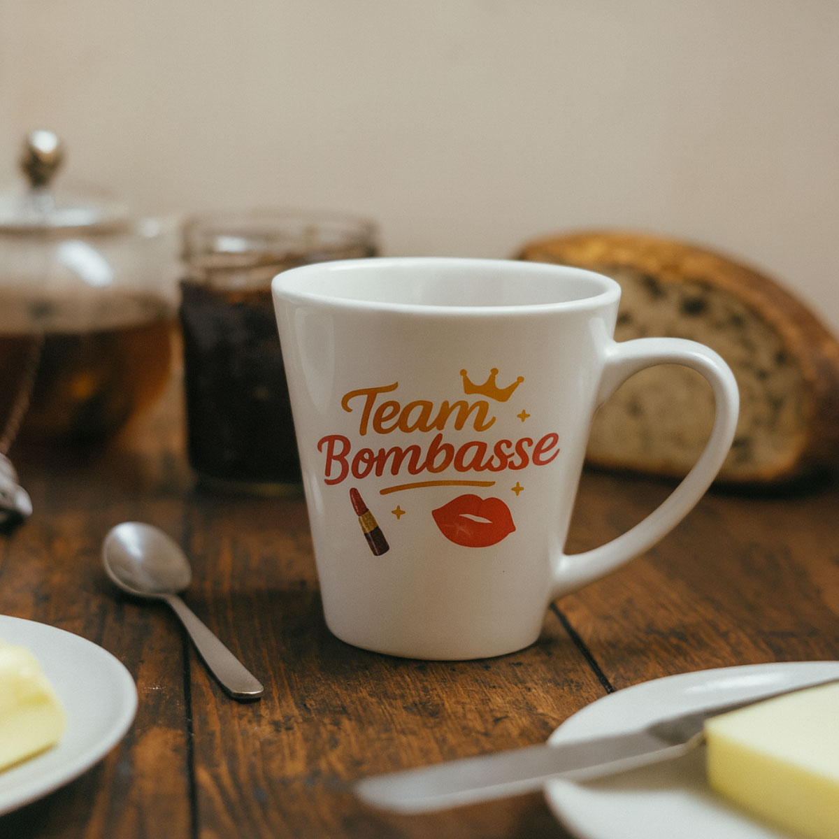 Mug Conique Team Bombasse  CBKration 320 ml