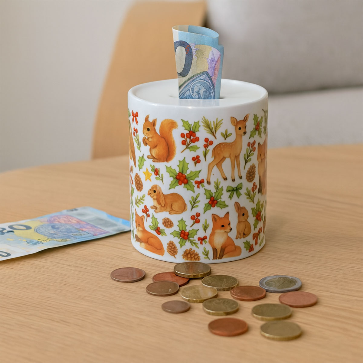 Tirelire Animaux de la Fort  CBKration