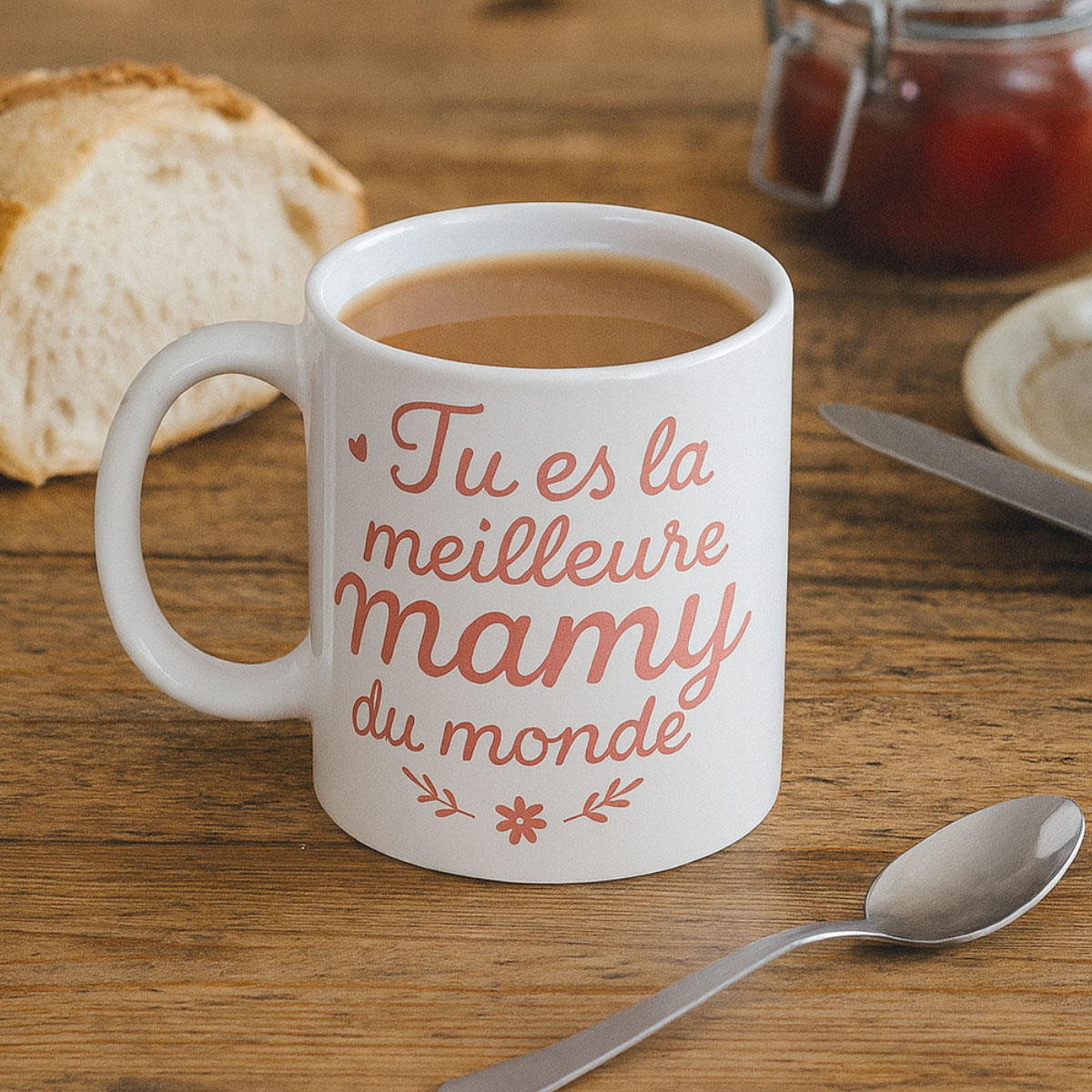 Mug en c�ramique � Tu es la meilleure mamy du monde �