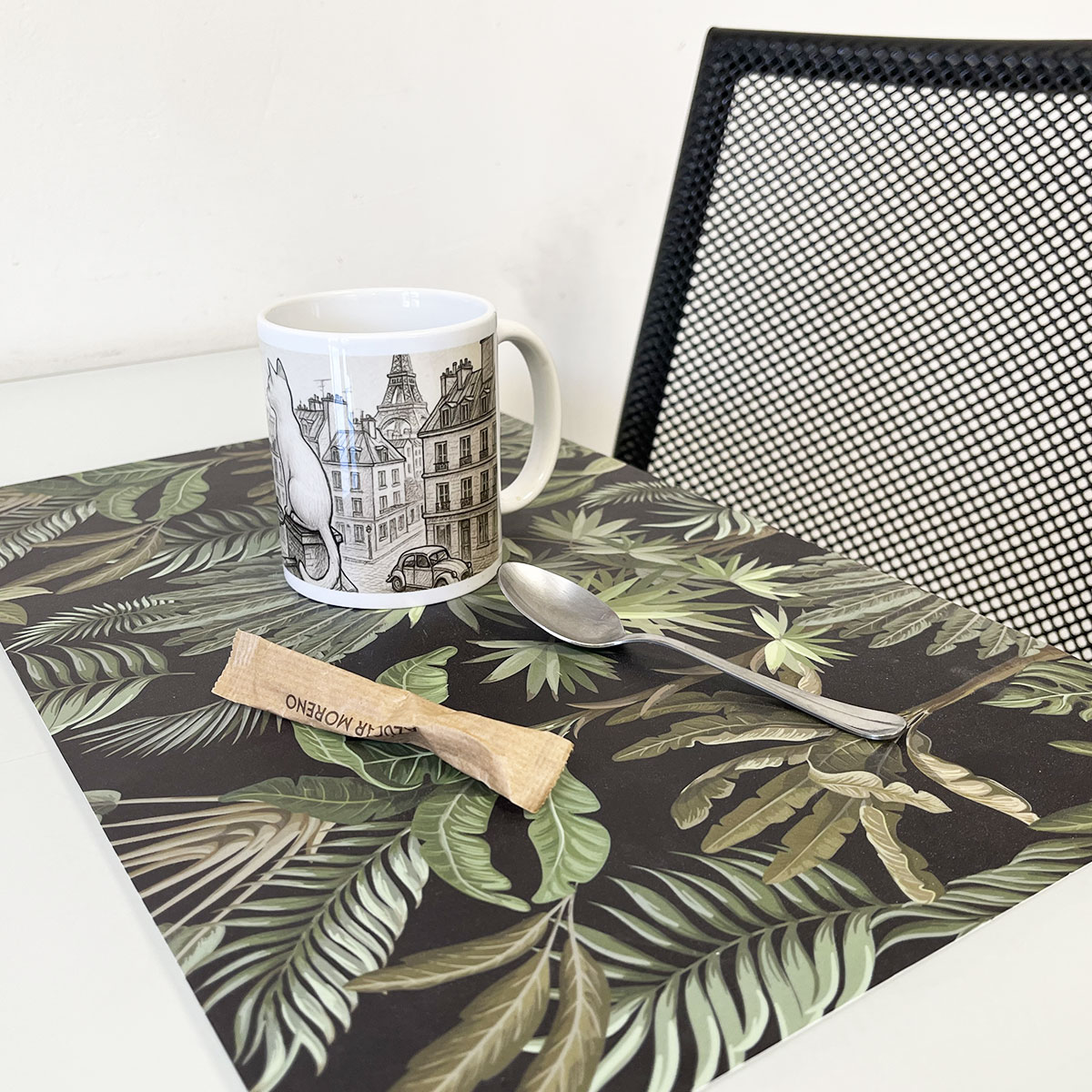 Mug en cramique Chats de Paris  350 ml