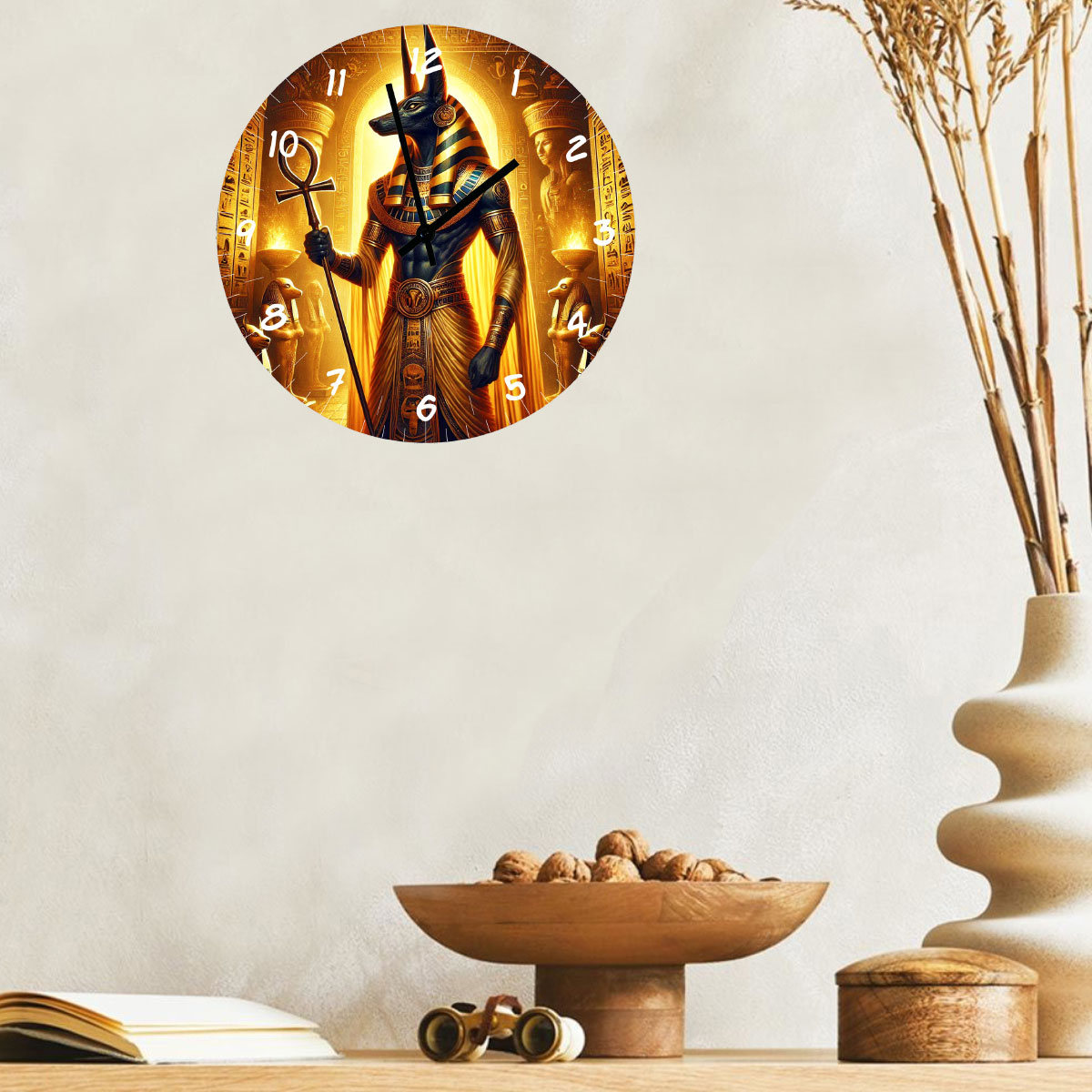 Horloge Marseille en Verre