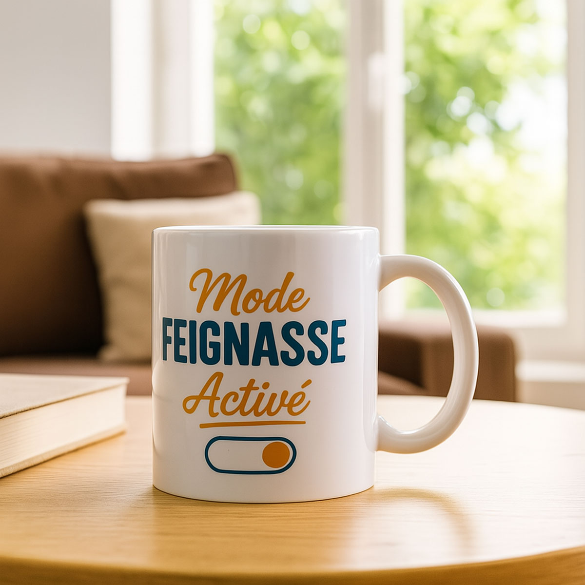 Mug en cramique Mode Feignasse Activ  350 ml