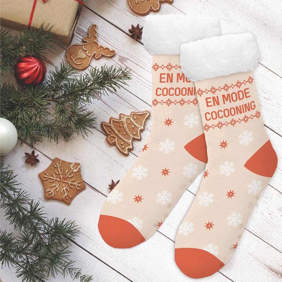 Paire de Chaussettes Moumoutes  Mode cocooning