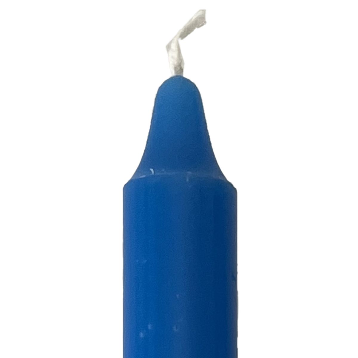 Bougie teinte dans la masse 20 cm - Bleu