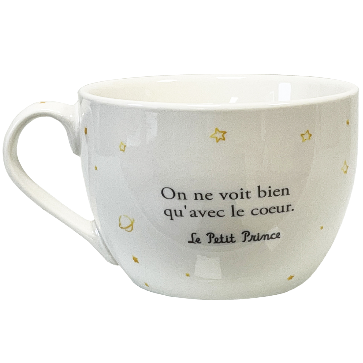 Bol  anse en porcelaine Le petit prince de St Exupry
