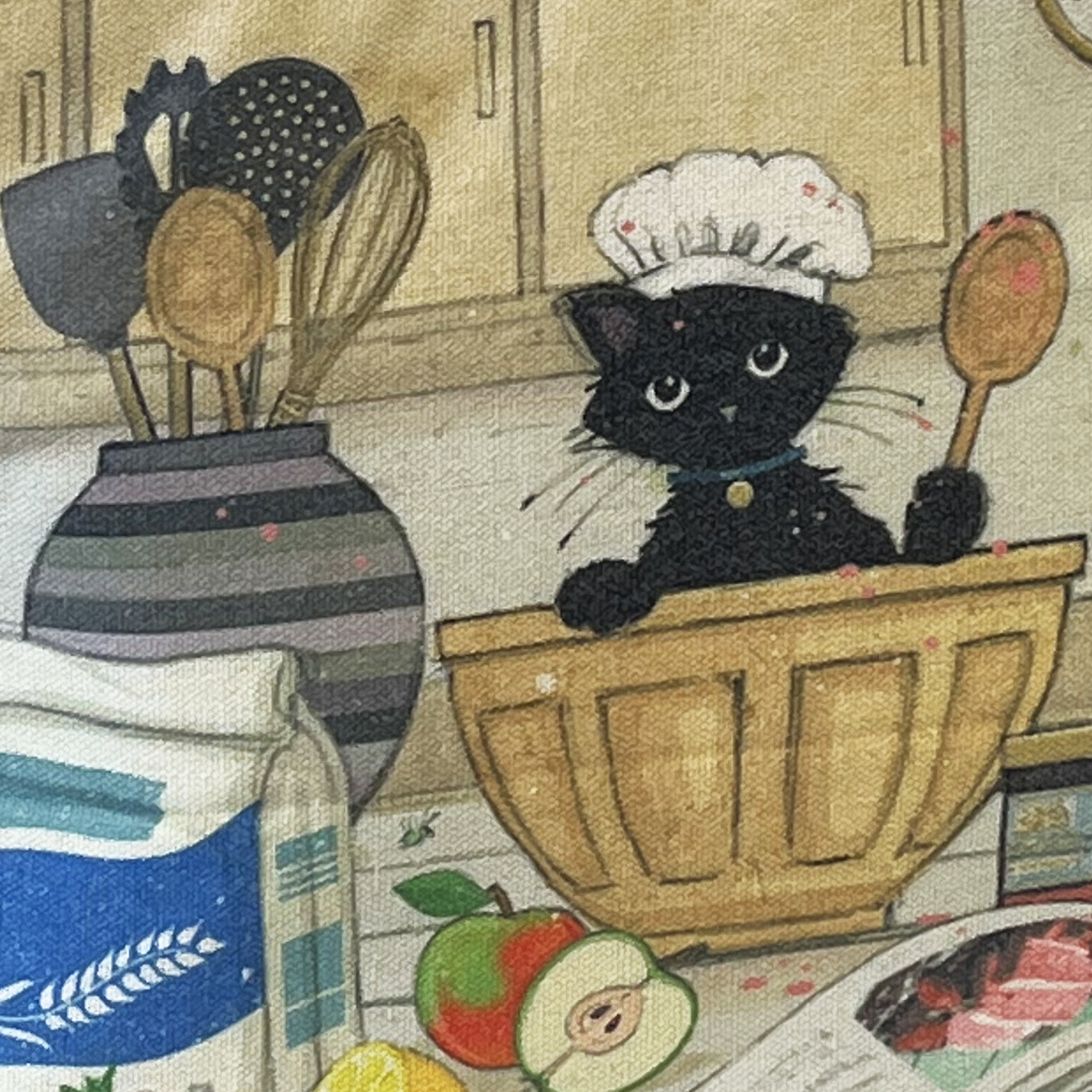 Sac Repas en coton Isotherme Chat ptissier Kiub