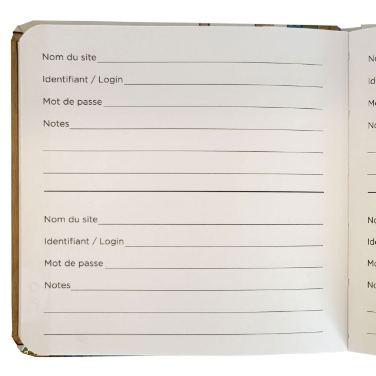 Carnet rpertoire  mots de passe  Chaton (96 pages)