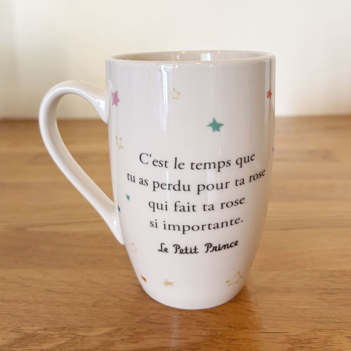 Tasse XL en Porcelaine  Le Petit Prince et la Rose  490 ml