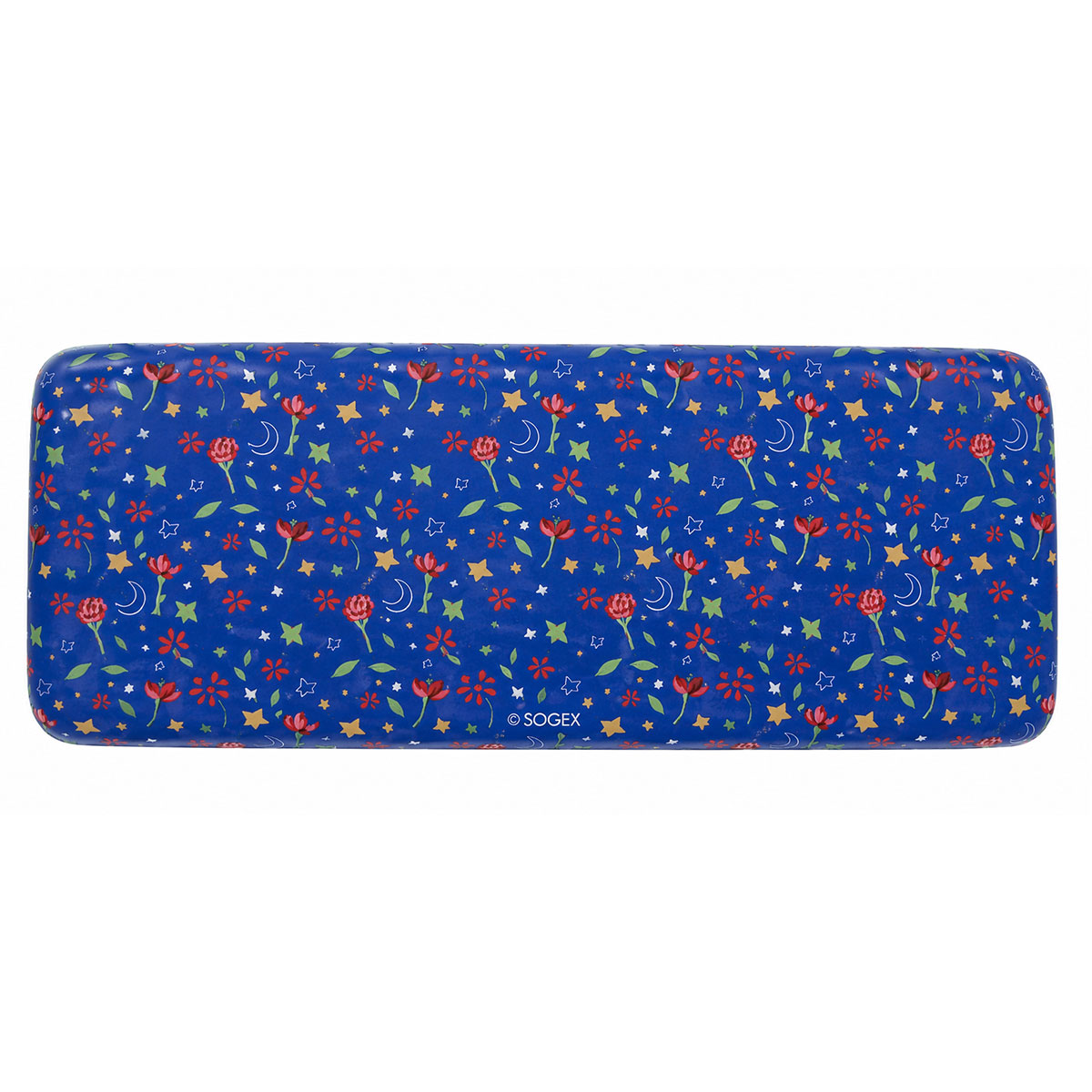 Bo�te � lunettes rigide Le Petit Prince bleue 16,3 cm