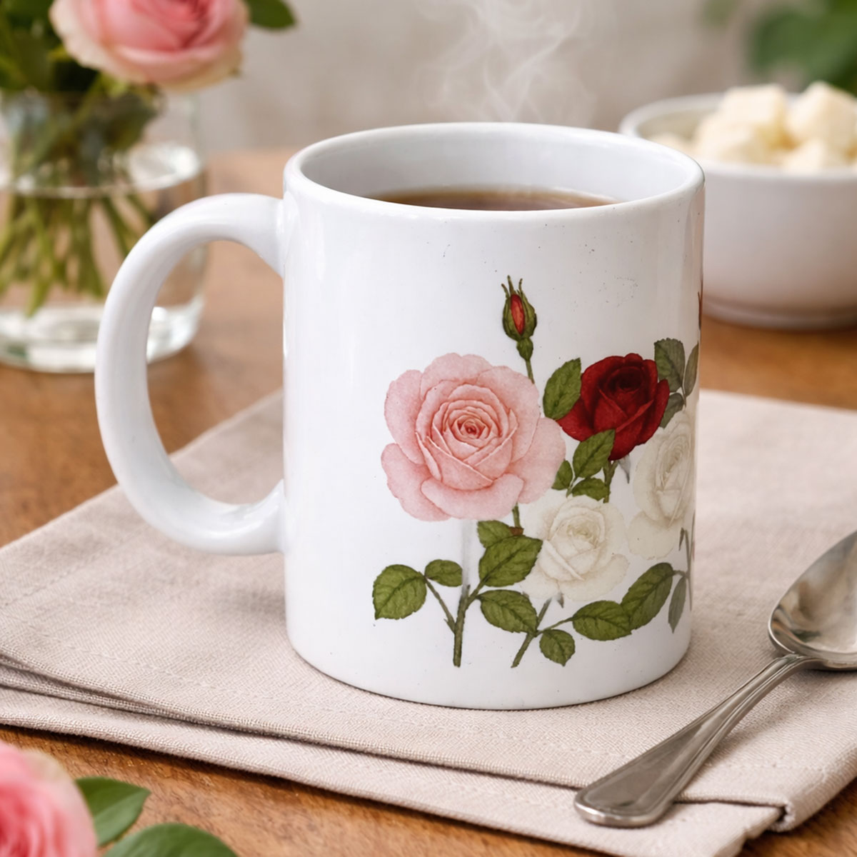 Mug Roses � Mug en c�ramique 350 ml
