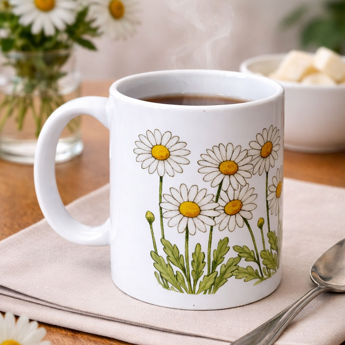 Mug Marguerites � Mug en c�ramique 350 ml