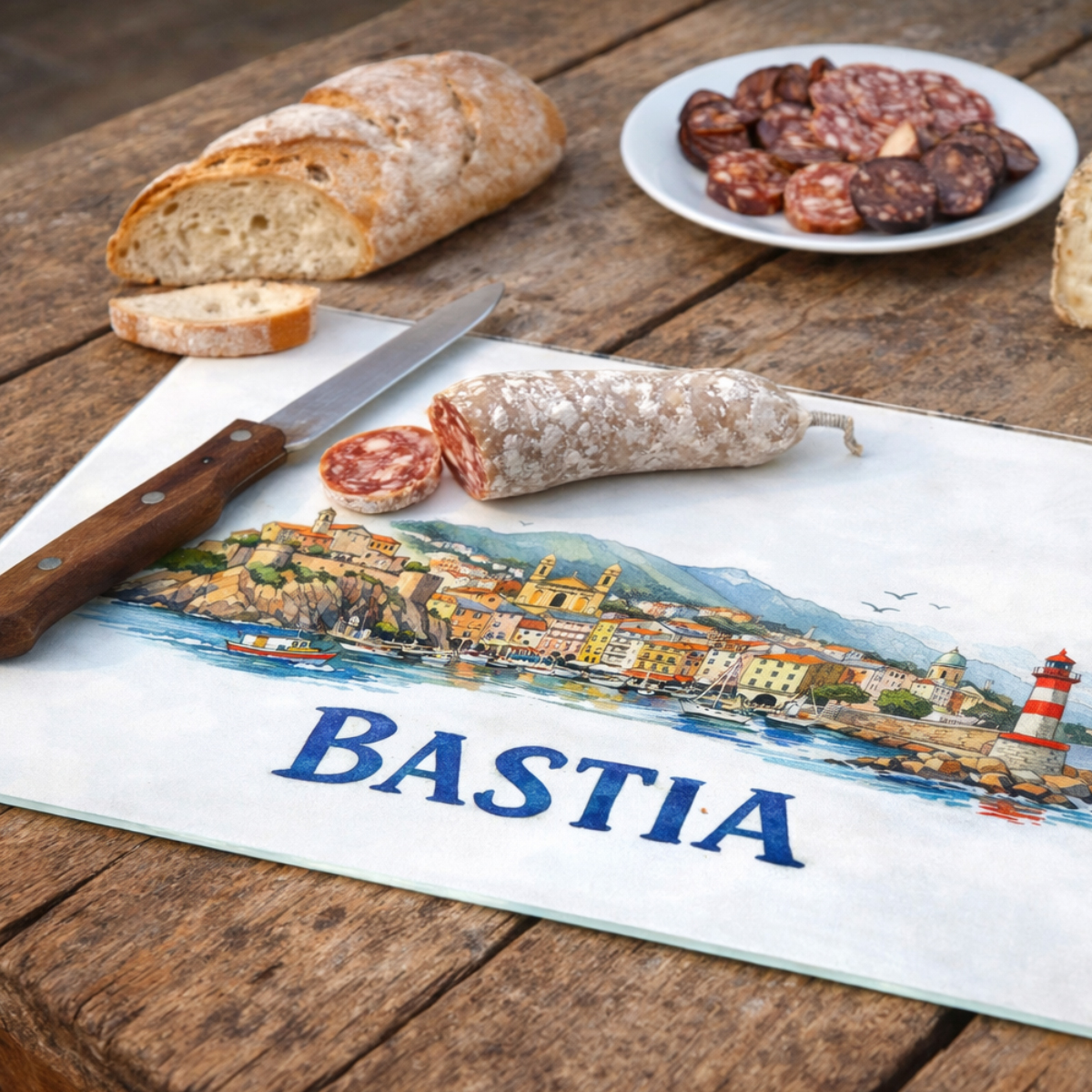 Planche � d�couper en verre Bastia 28,5 x 20 cm Cbkr�ation