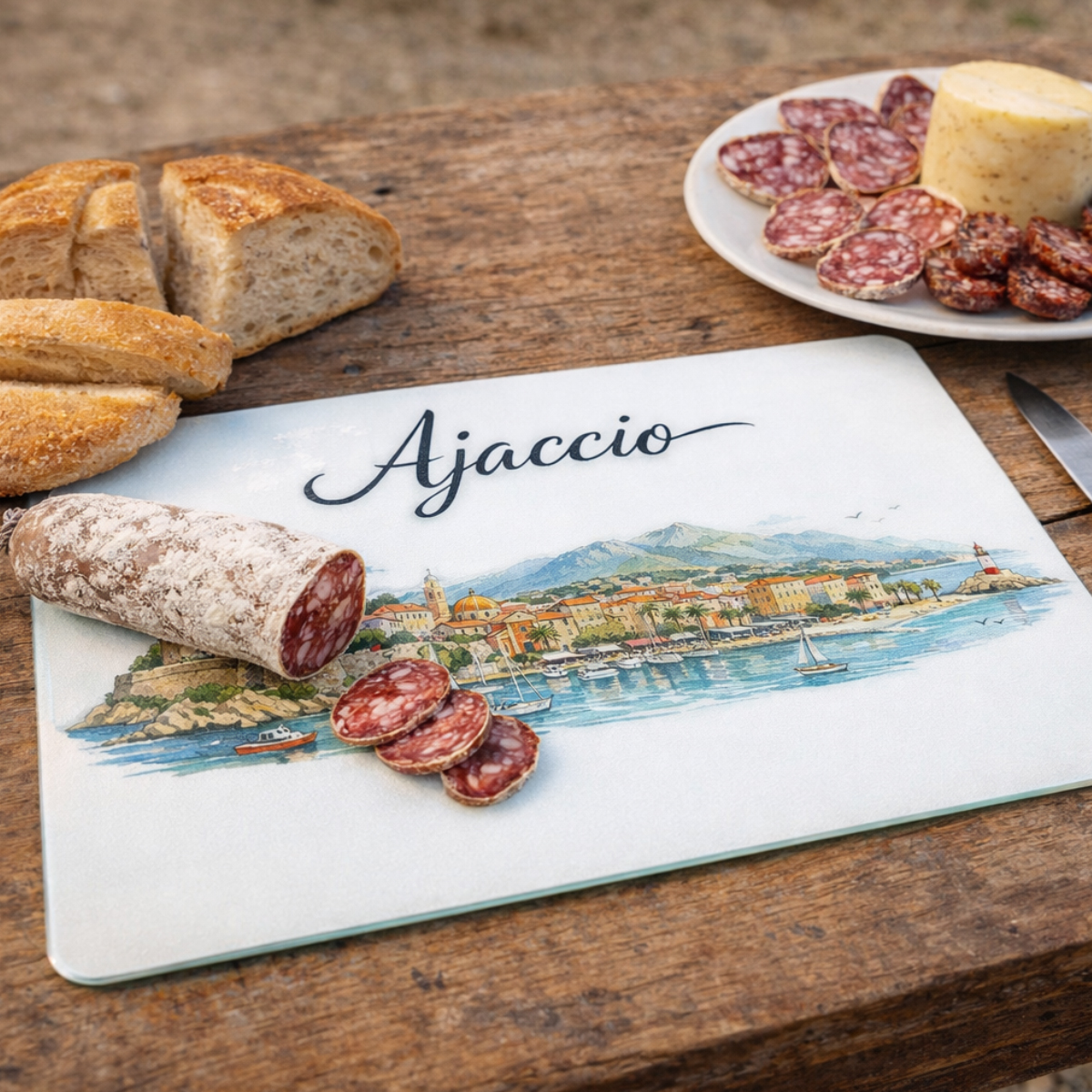 Planche � d�couper en verre Ajaccio 28,5 x 20 cm Cbkr�ation