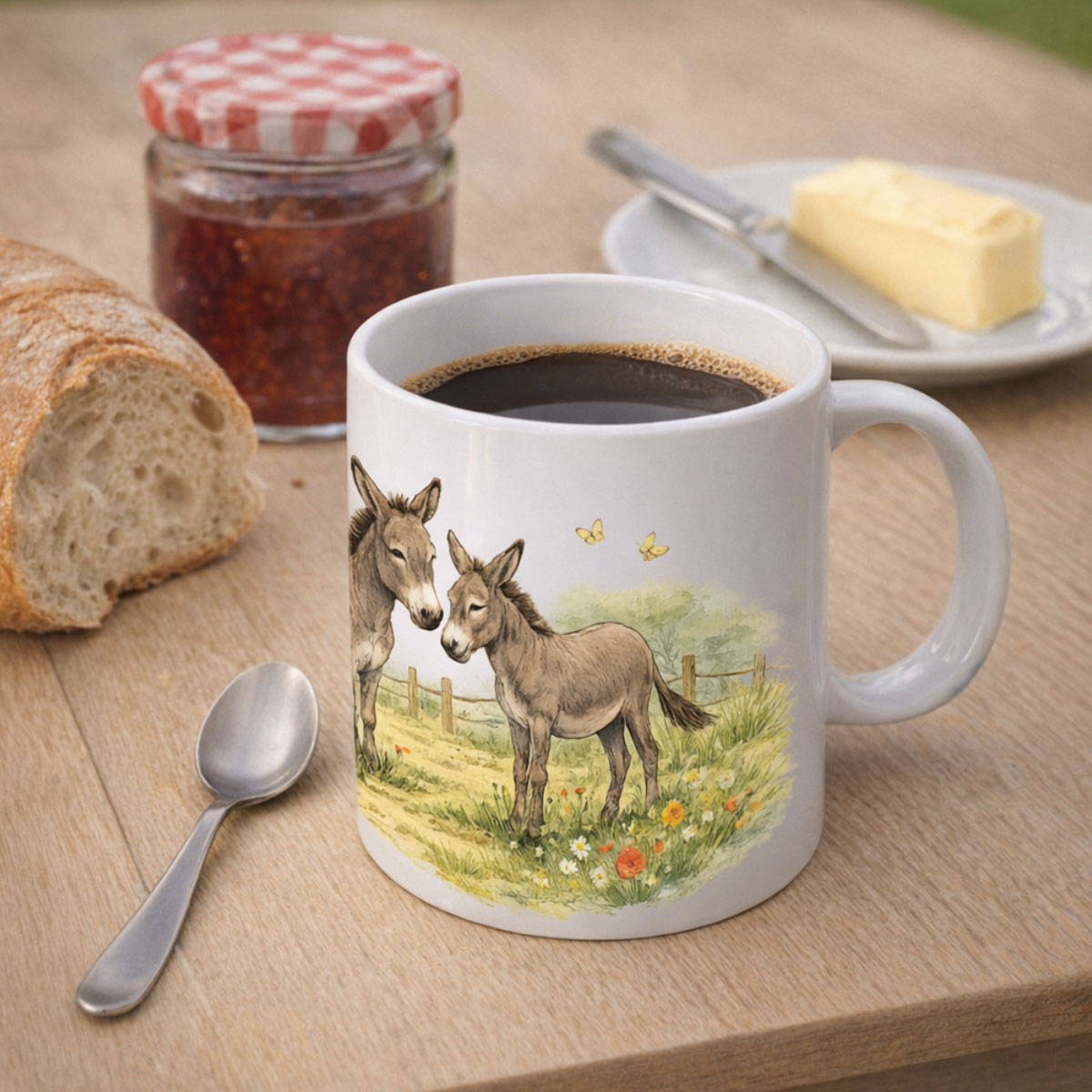 Mug en c�ramique �  trois �nes � CBKr�ation