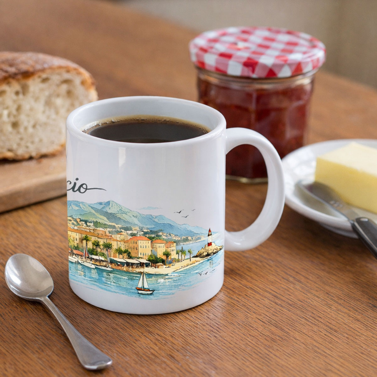 Mug en c�ramique �  Ajaccio � CBKr�ation