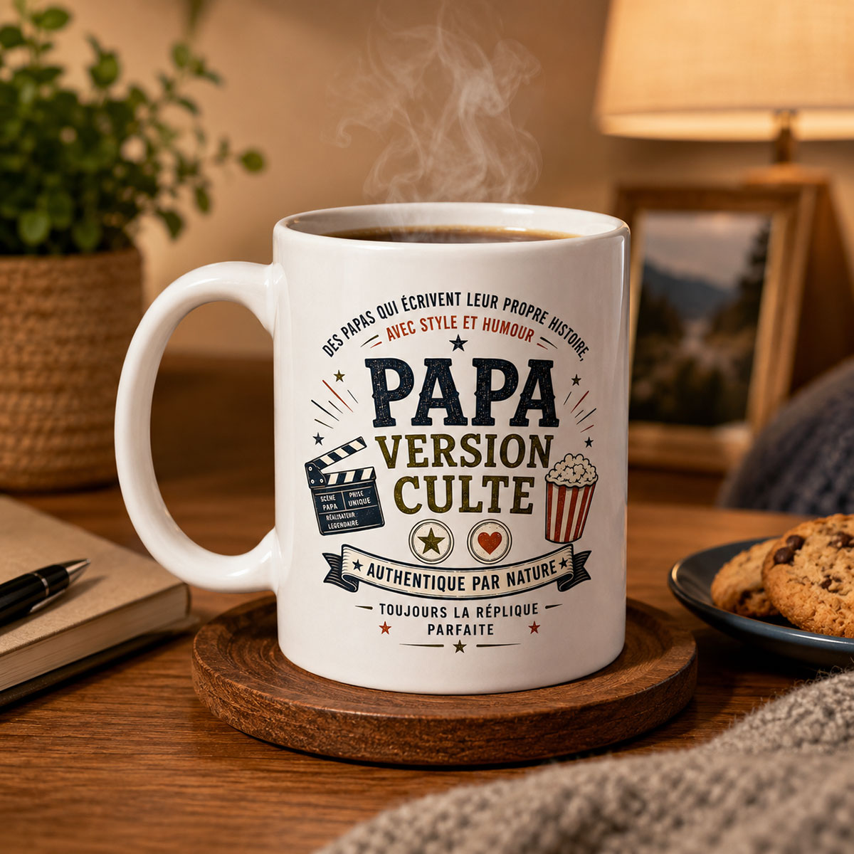 Mug Papa Version Culte 350 ml � Cbkr�ation