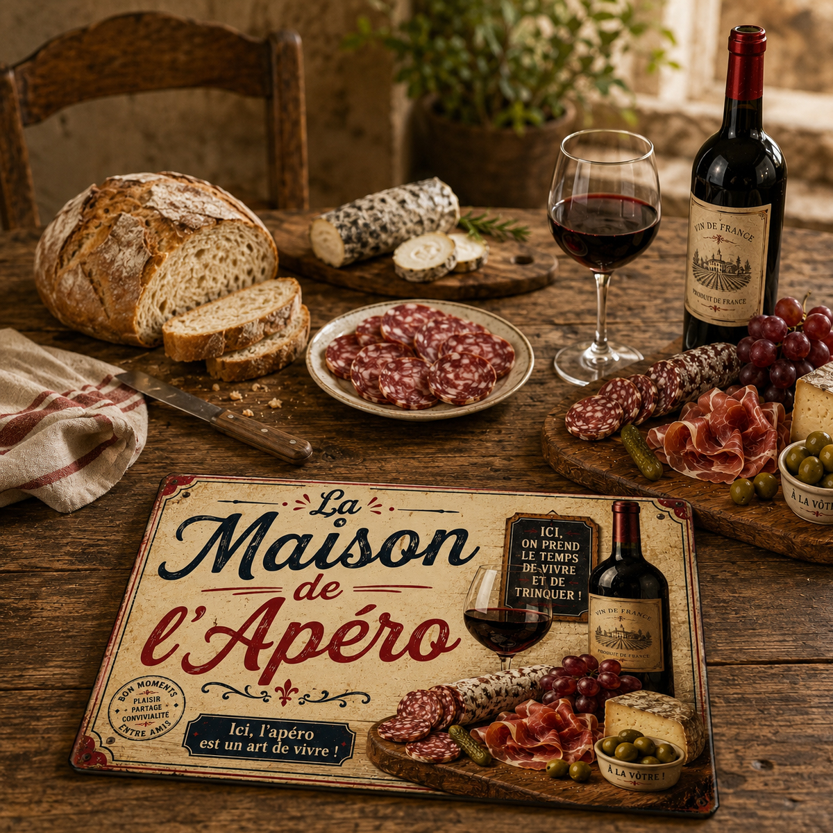 Planche � D�couper en Verre La Maison de l'Ap�ro