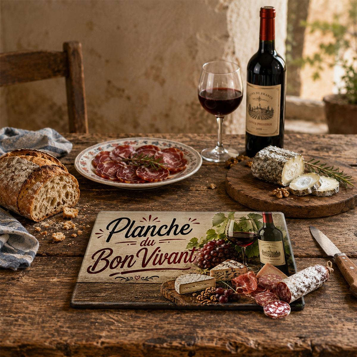 Planche � D�couper en Verre Planche du Bon Vivant