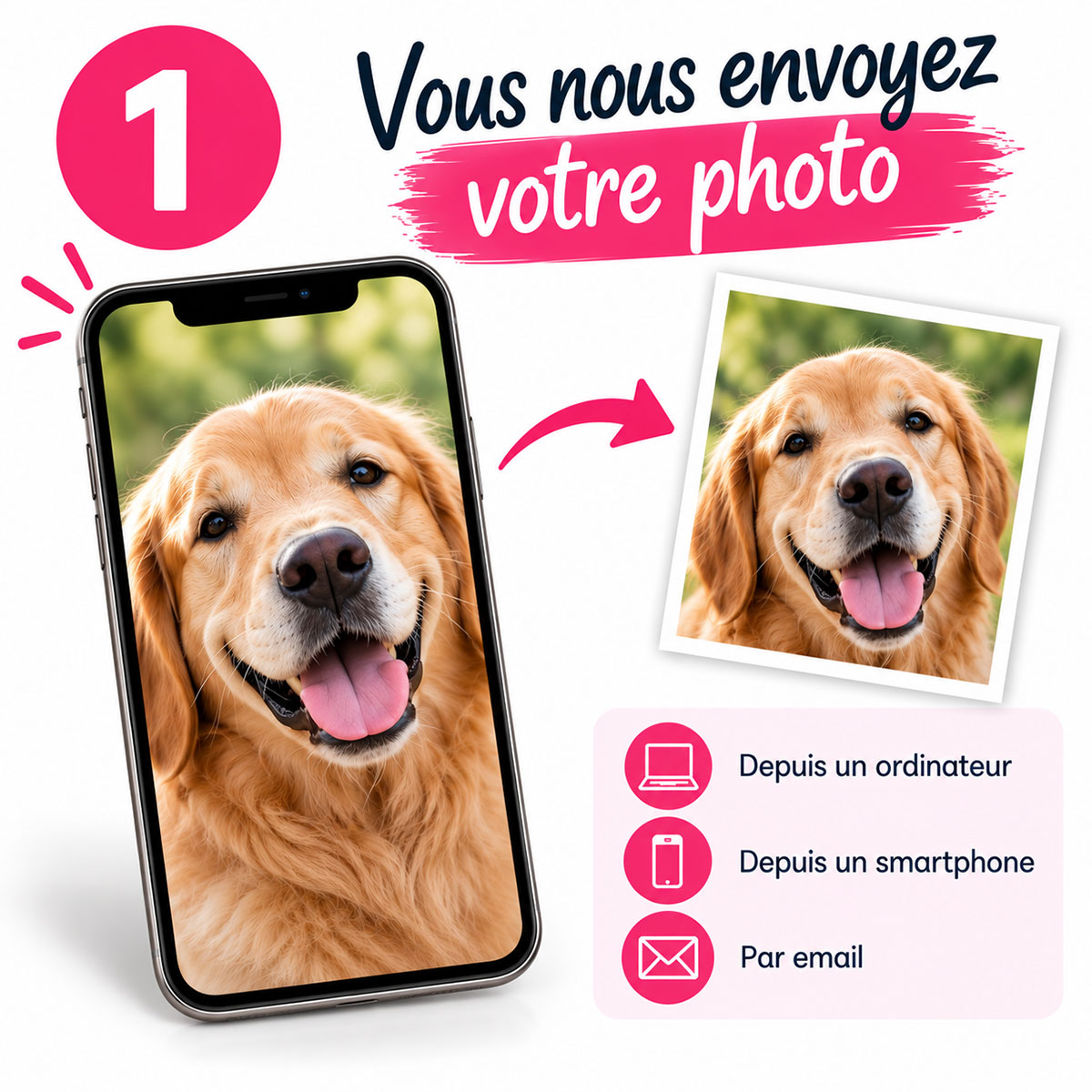 Mug blanc en c�ramique personnalis� avec votre photo 350 ml