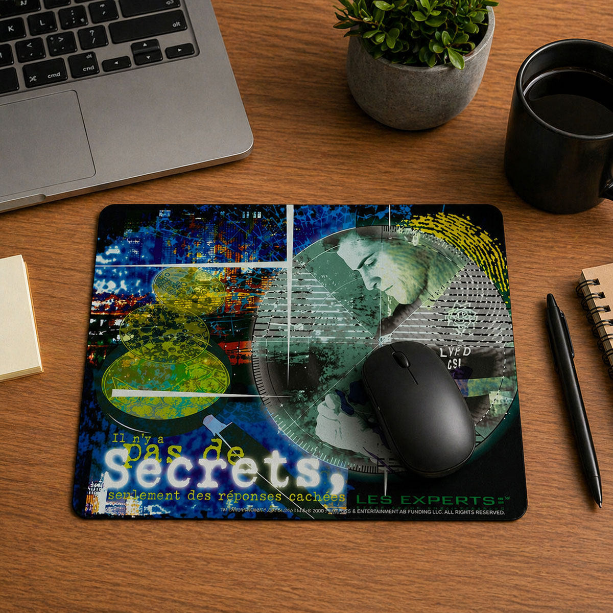Tapis de souris Les Experts Secret