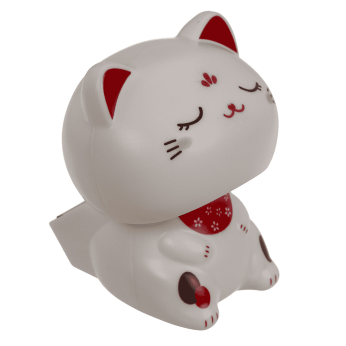 Figurine solaire chat porte-bonheur � 1 mod�le al�atoire