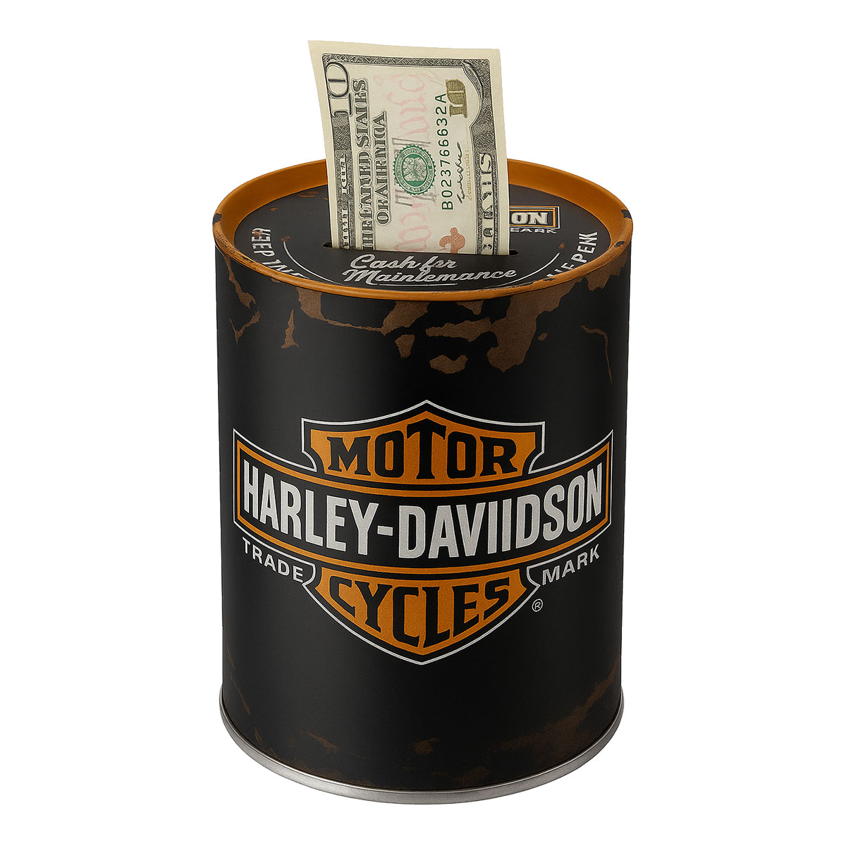 Tirelire en m�tal Harley-Davidson Motor Cycles
