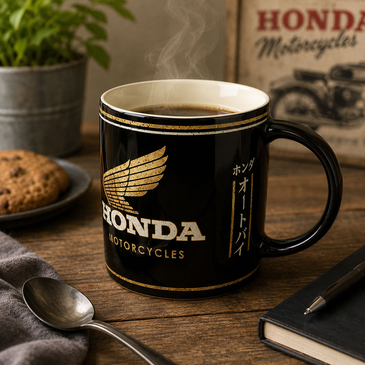 Mug Honda Motorcycles vintage
