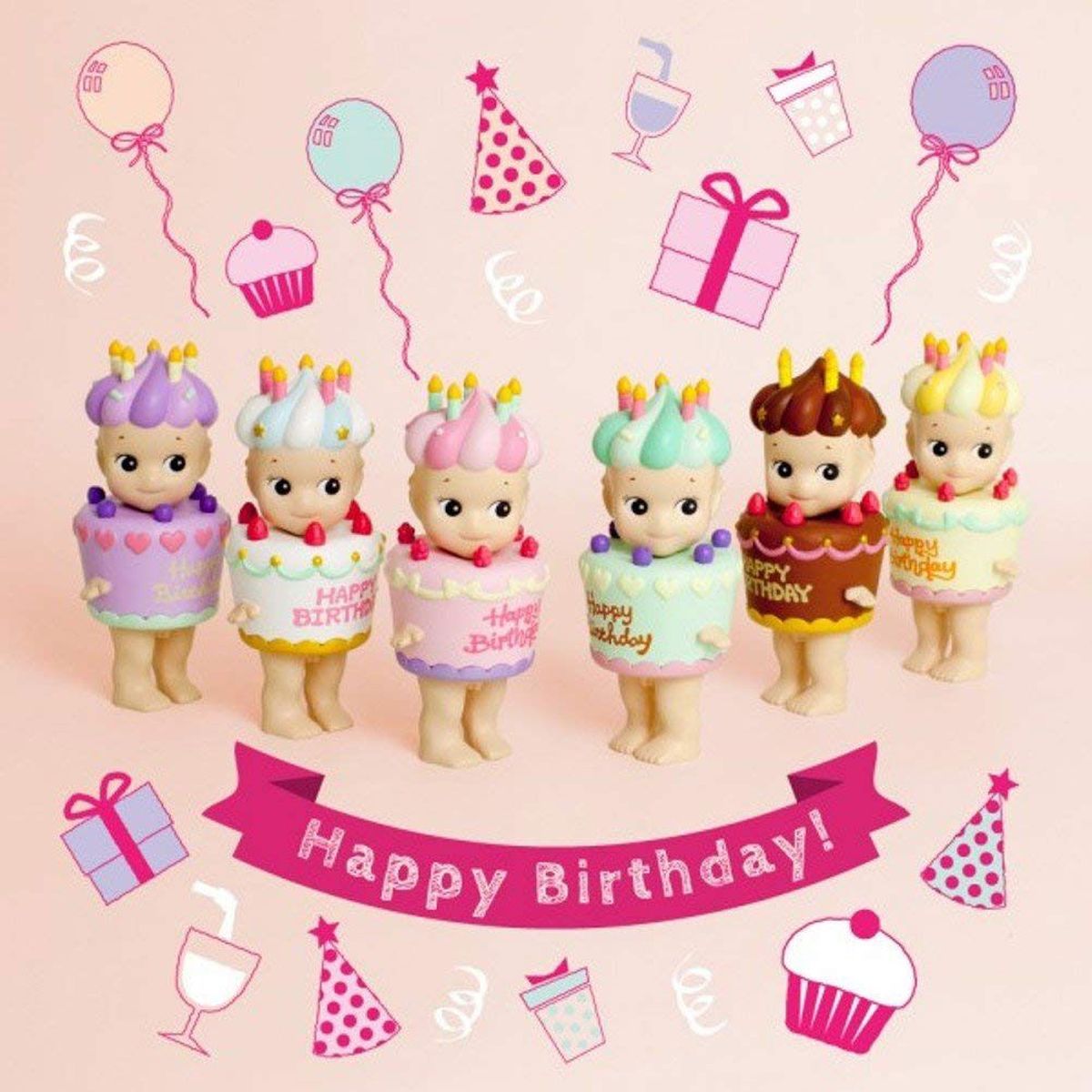 Sonny Angel S�rie Happy Birthday