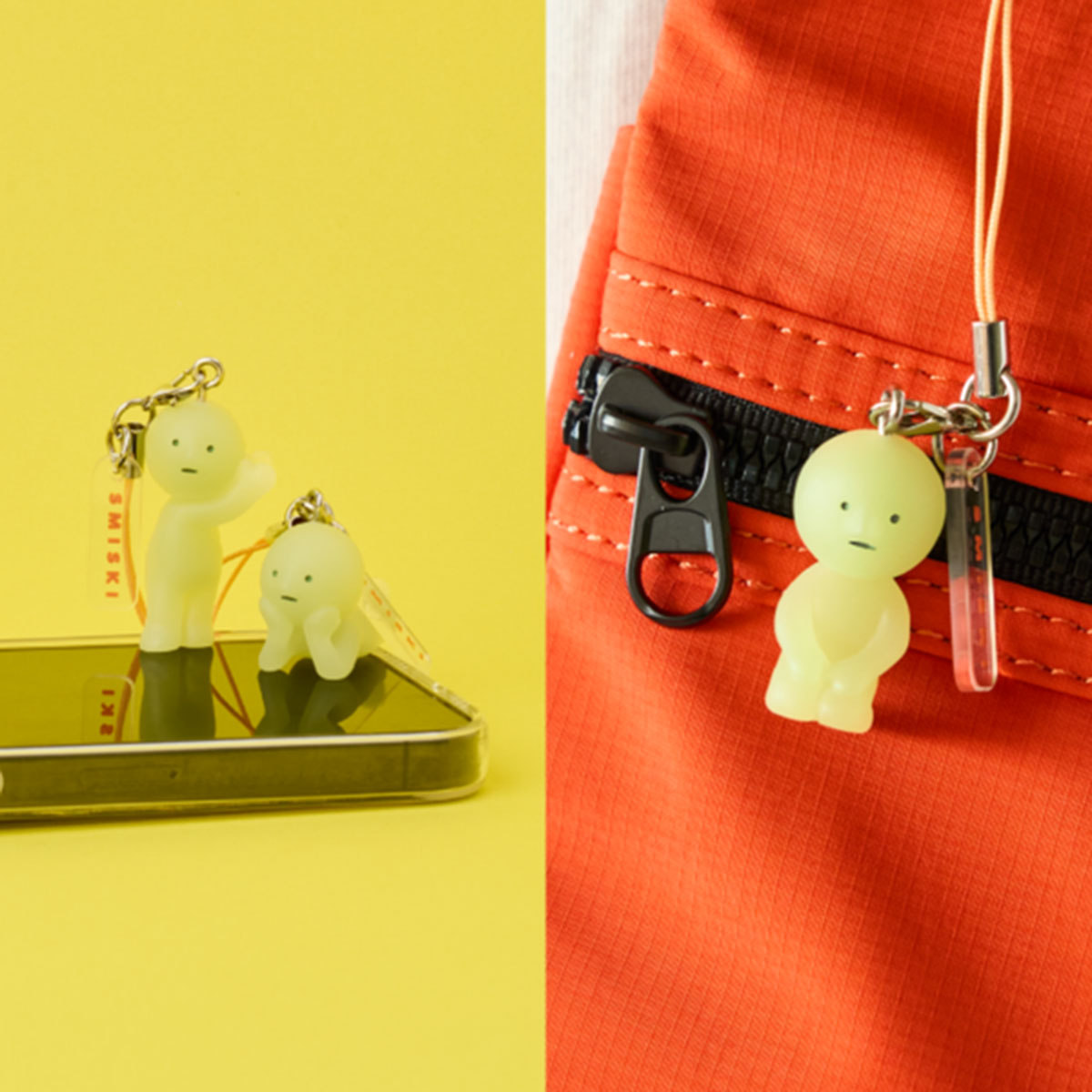 Figurine Smiski Strap � S�rie 2 avec capsule phosphorescente