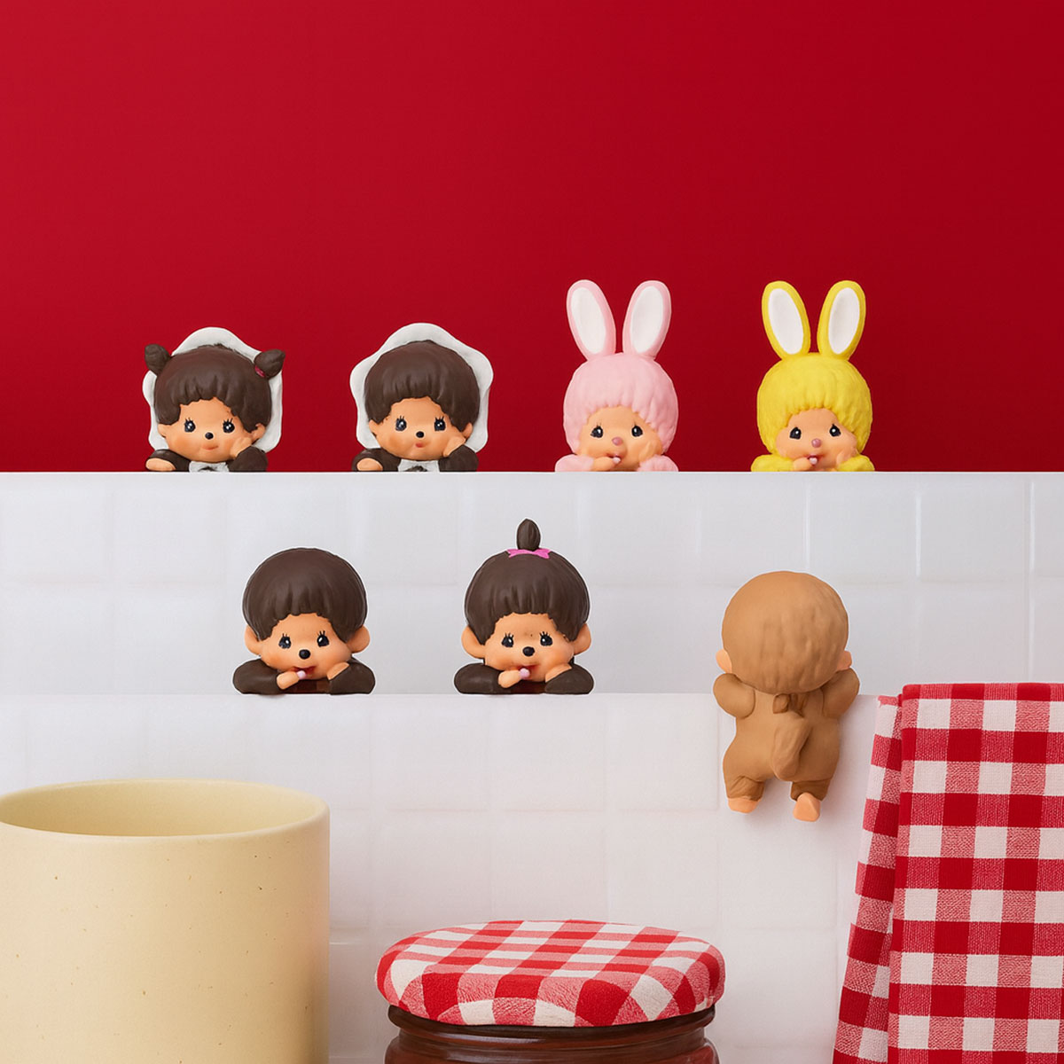 Figurine Monchhichi  Srie Hippers - Kiki