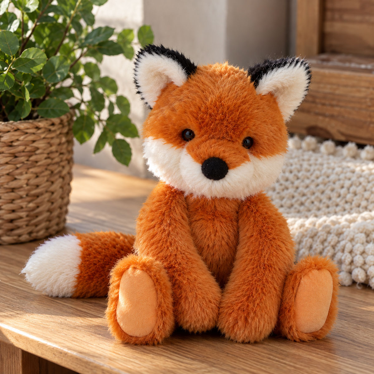 Peluche renard Keel Toys Enchanted World 25 cm