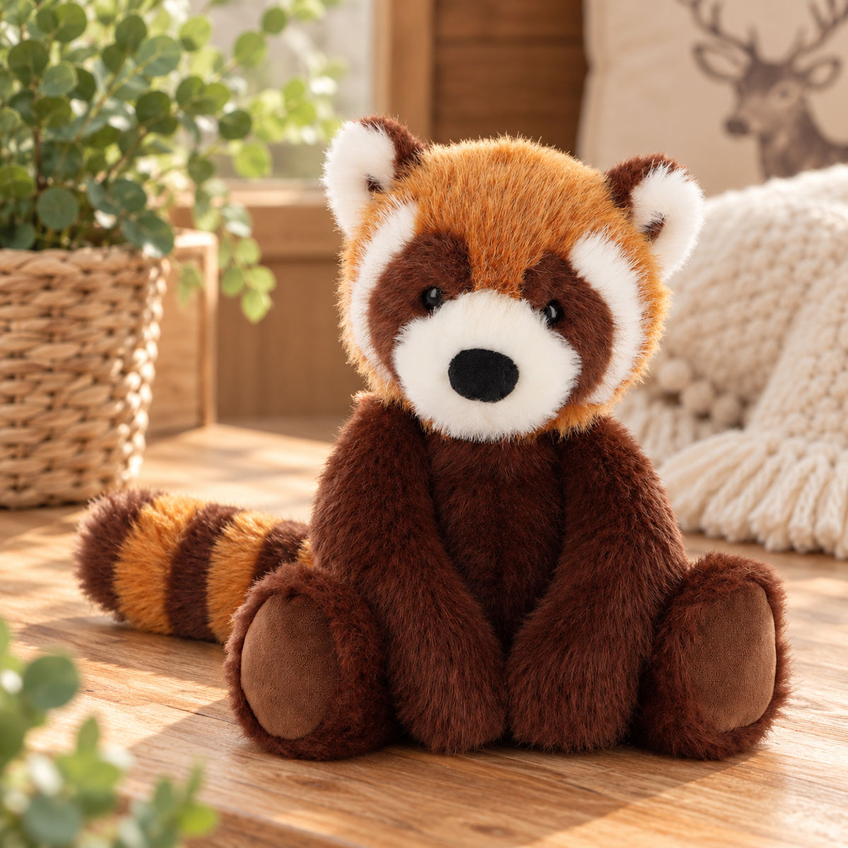 Peluche panda roux Keel Toys Enchanted World 25 cm