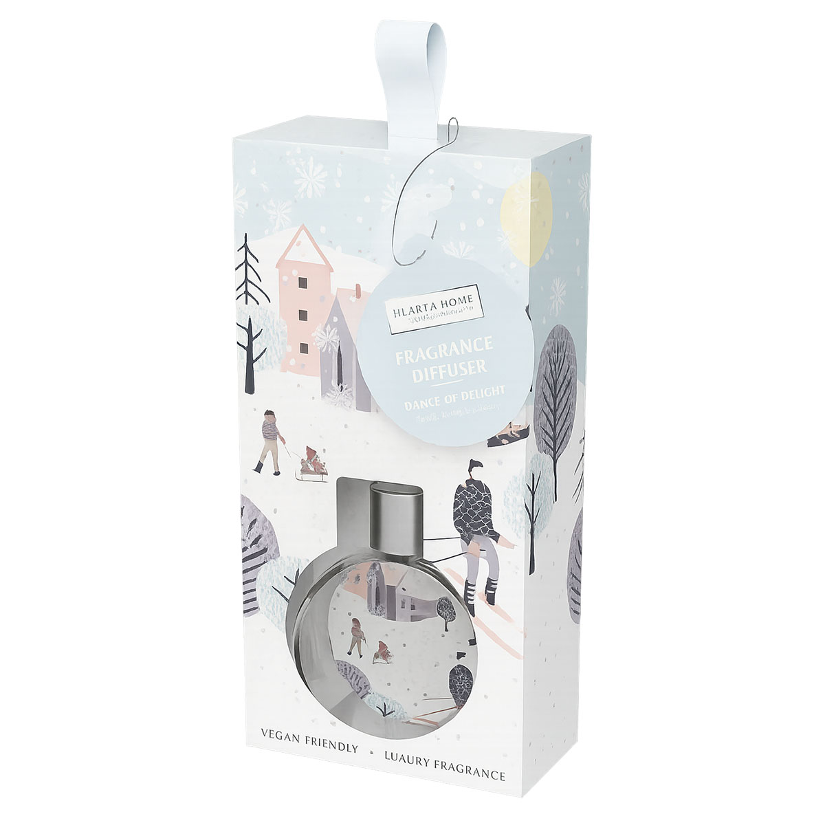 Diffuseur  btons  Flocons Givrs - Heart and Home