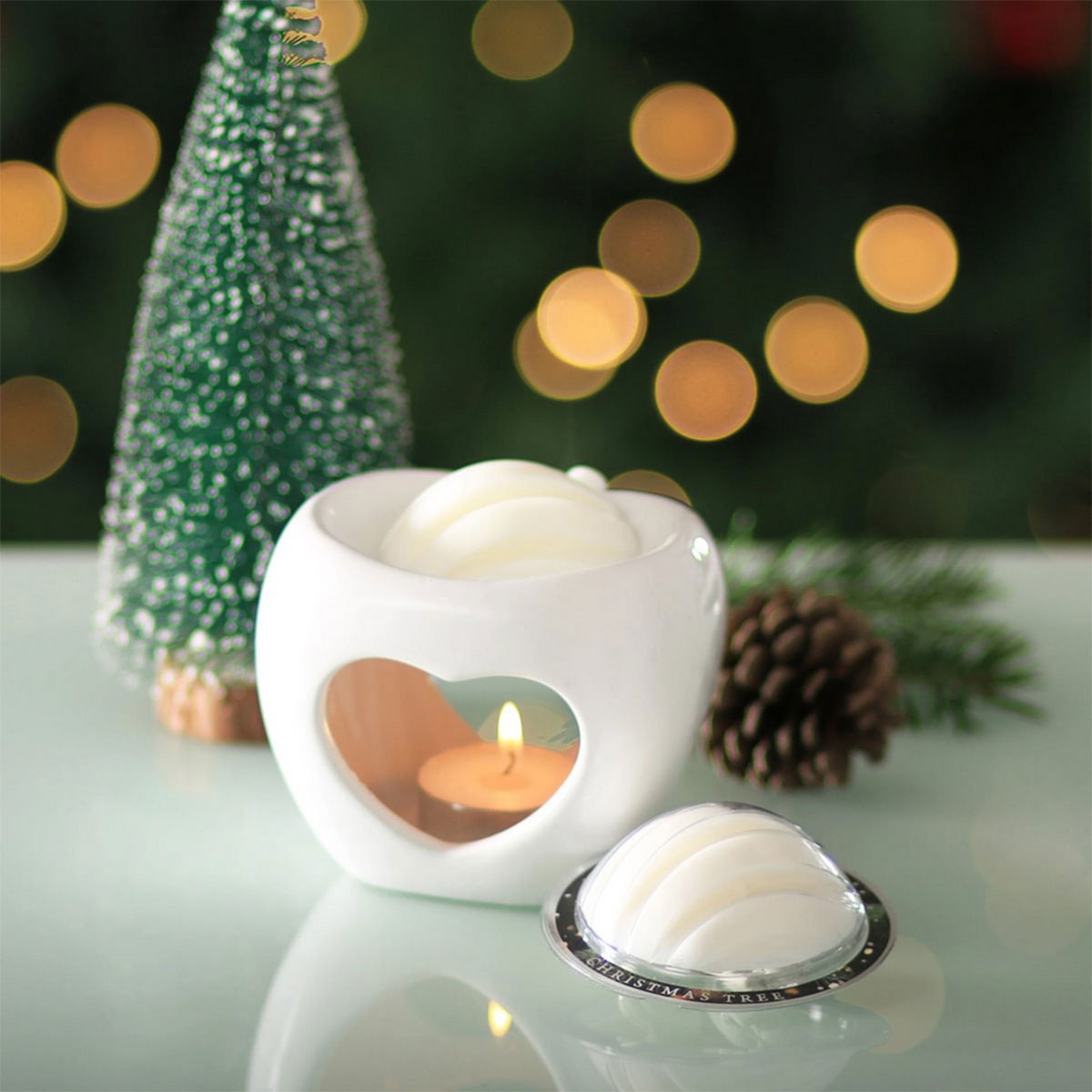 Galet  faire fondre  Sapin de Nol