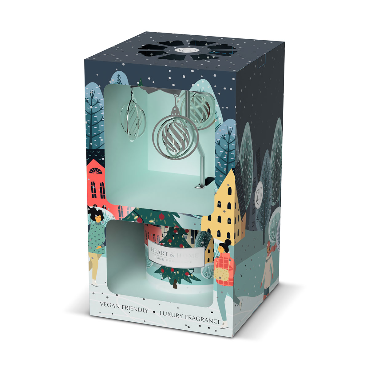 Mini bougie Boules Enchantes Carrousel  Heart and Home