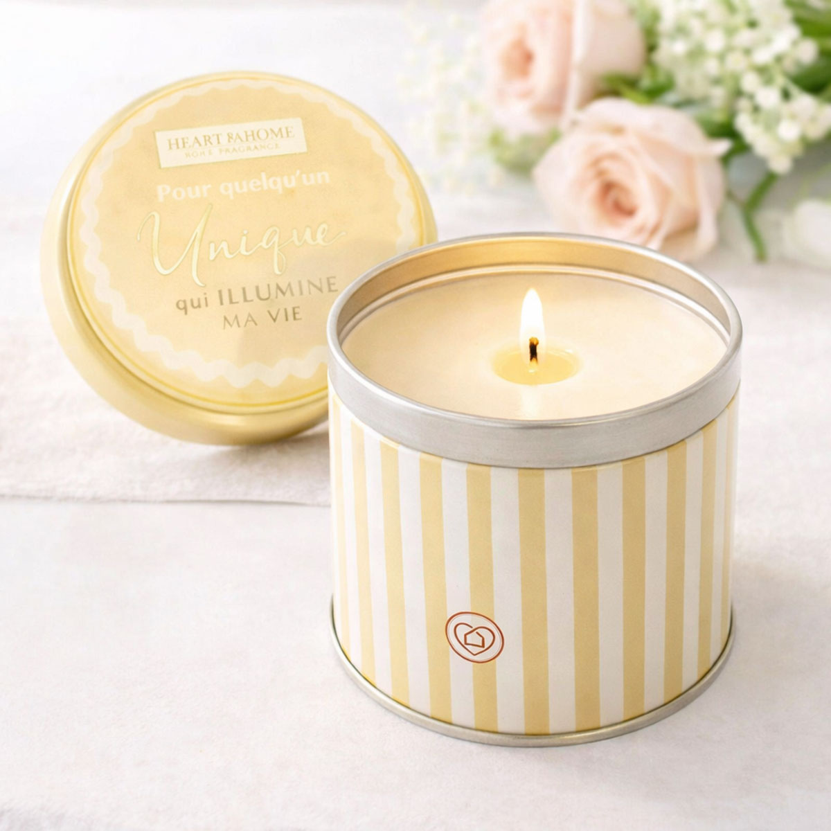 Bougie parfum�e D�lice d��t�