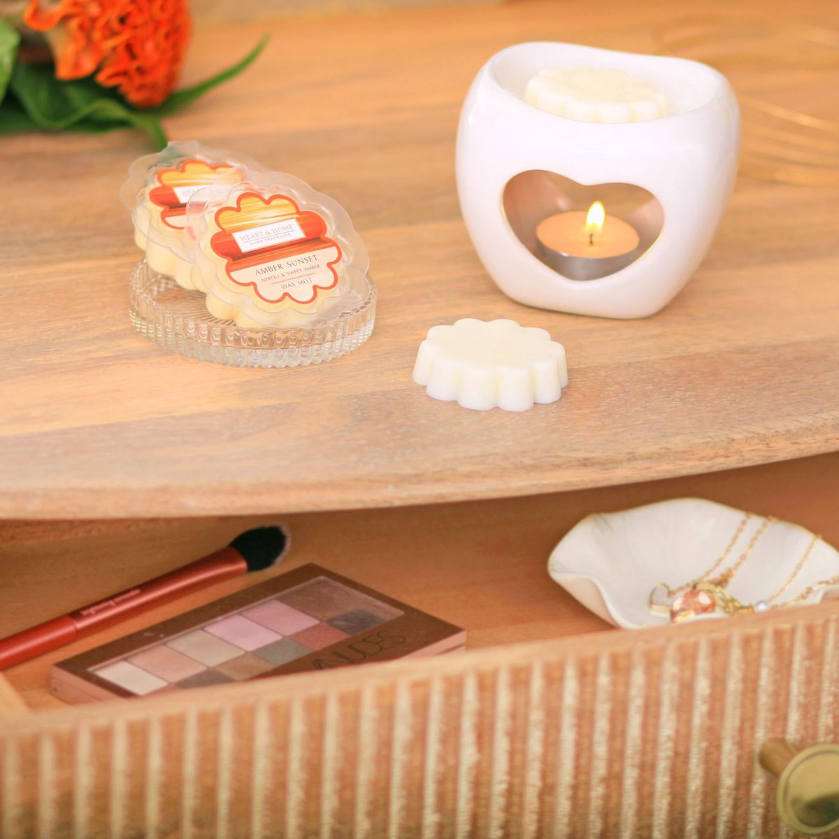 Fondant parfum� Cr�puscule ambr� 26 g