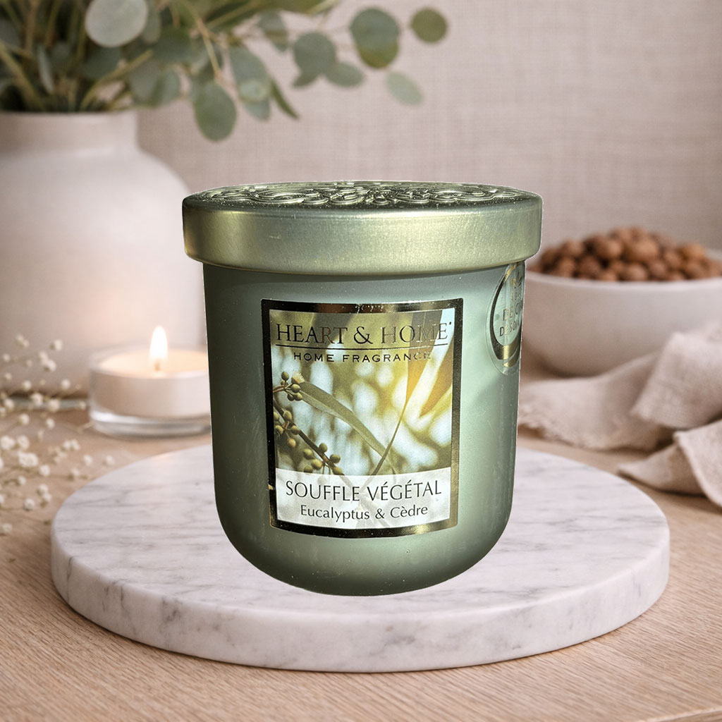Petite bougie parfum�e Souffle v�g�tal 110 g
