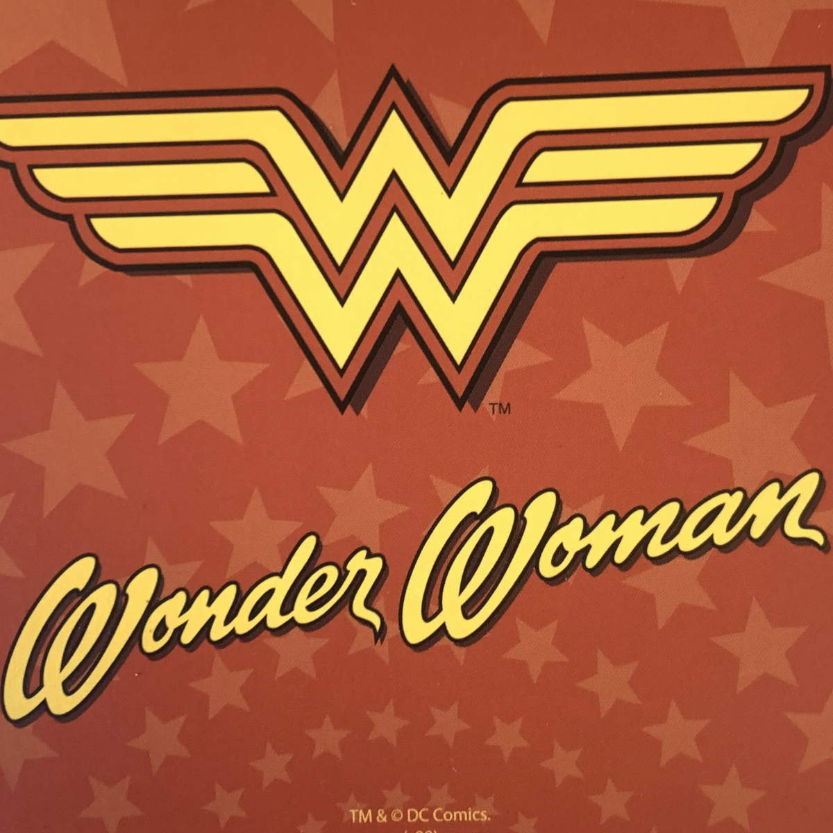 4 Dessous de verres Wonder woman