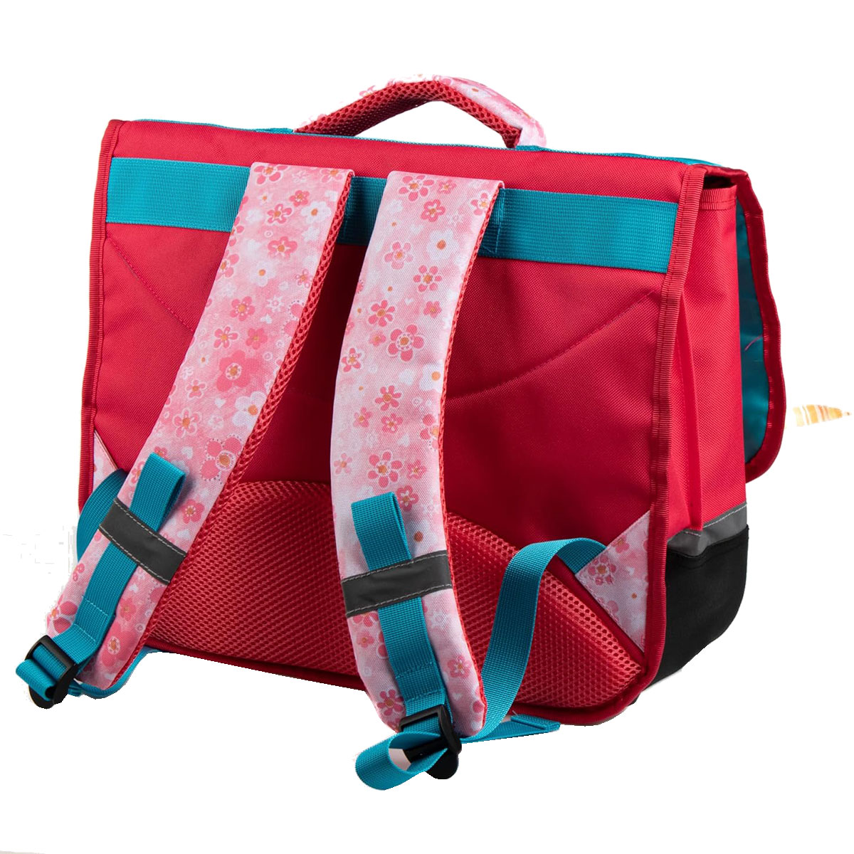 Cartable scolaire diddl et diddlina rose 38 cm