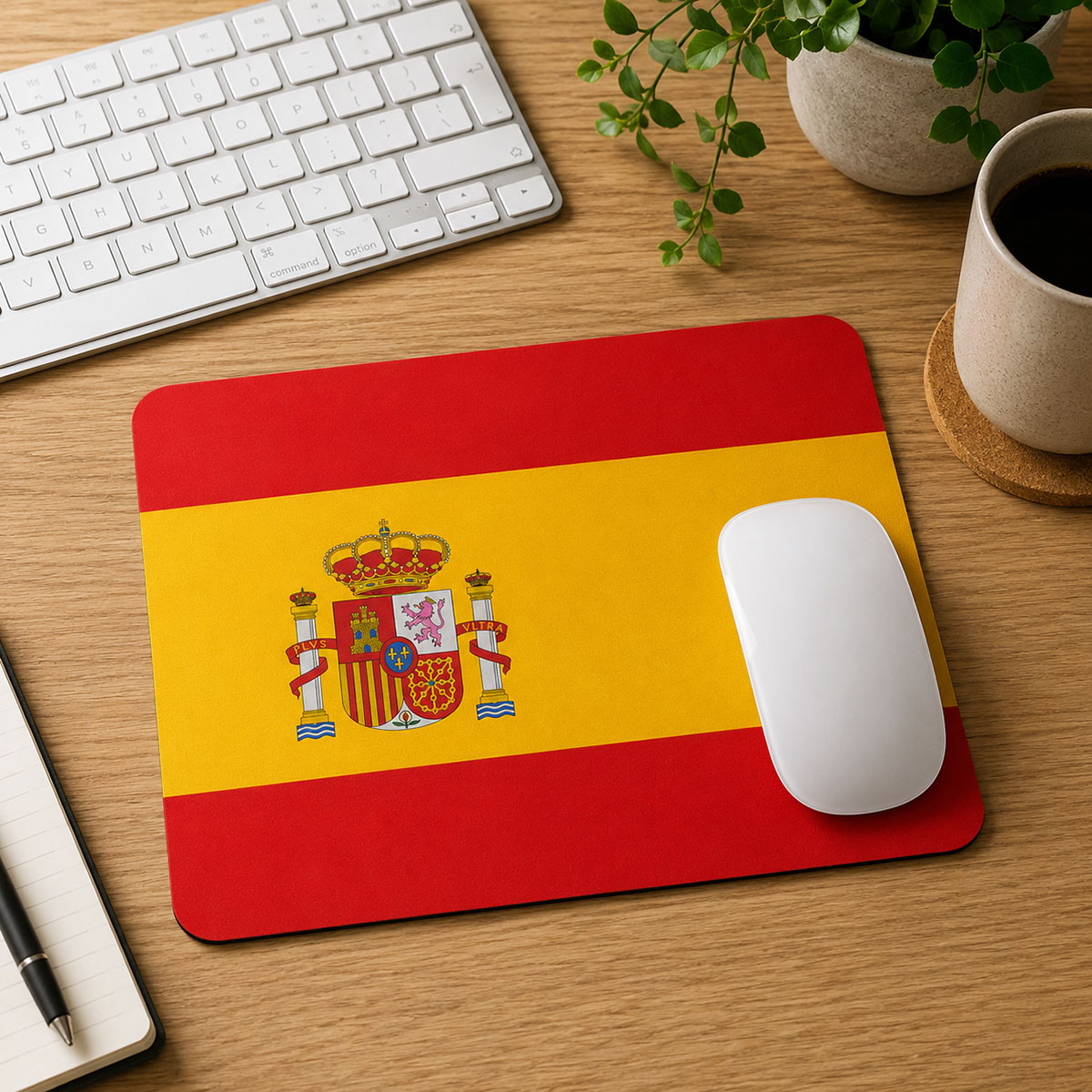 Tapis de souris Espagne Drapeau by Cbkreation
